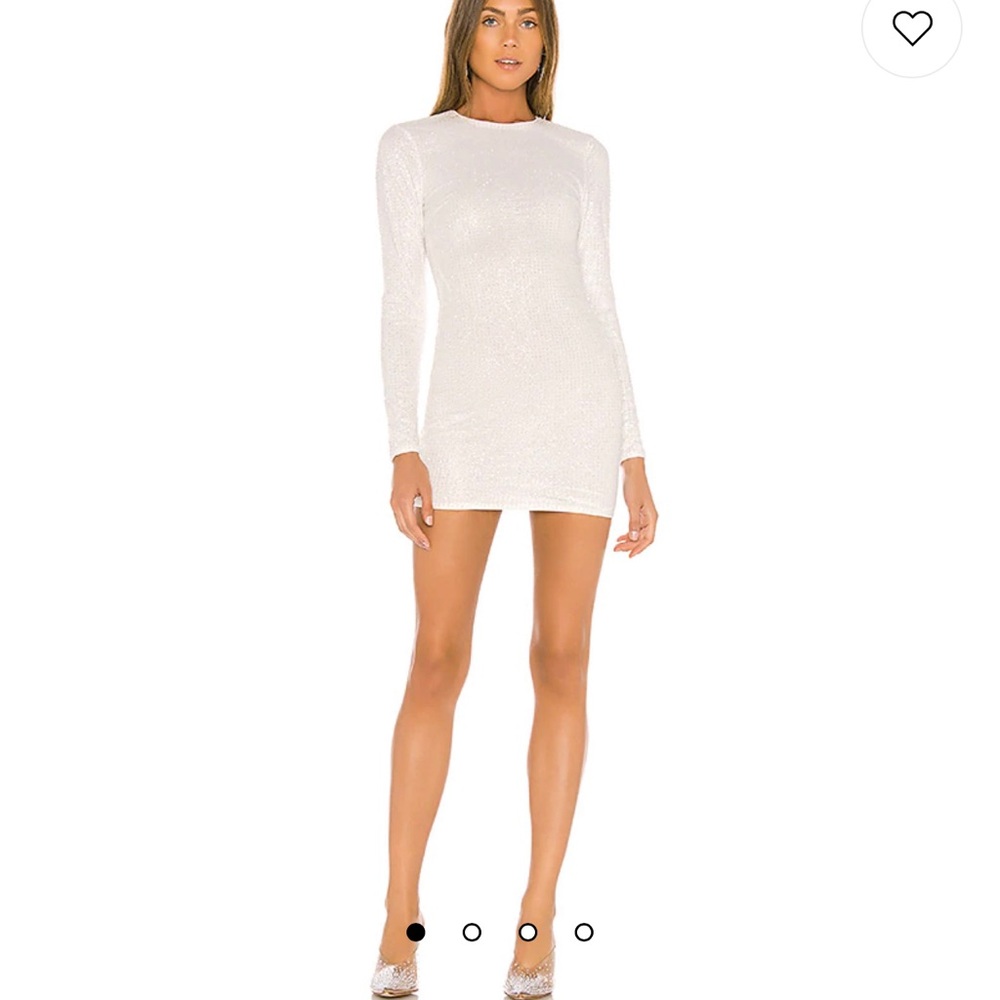 superdown evie sparkle mini dress XS